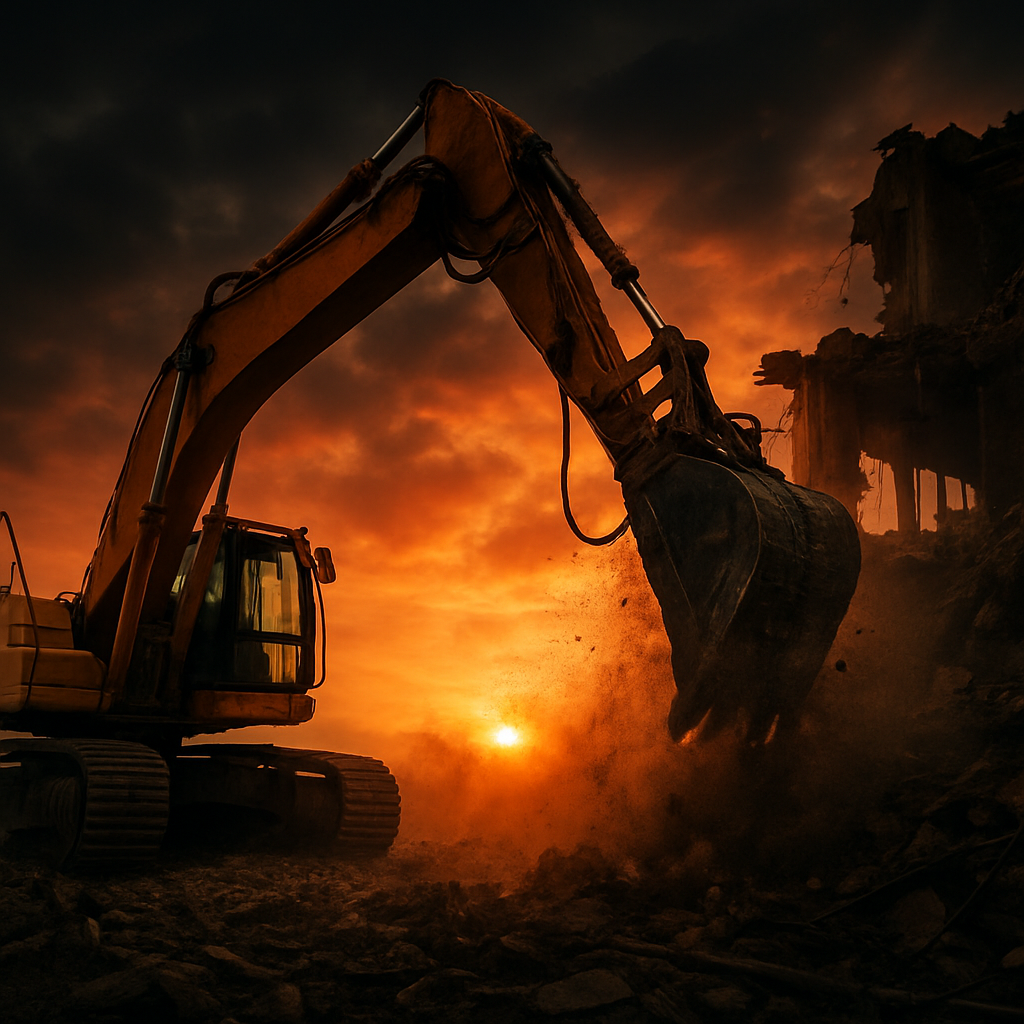 Demolition work