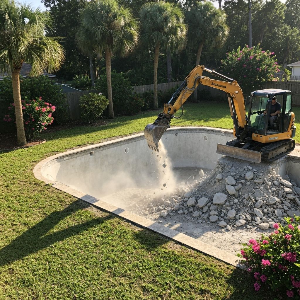 Residential Pool Removal